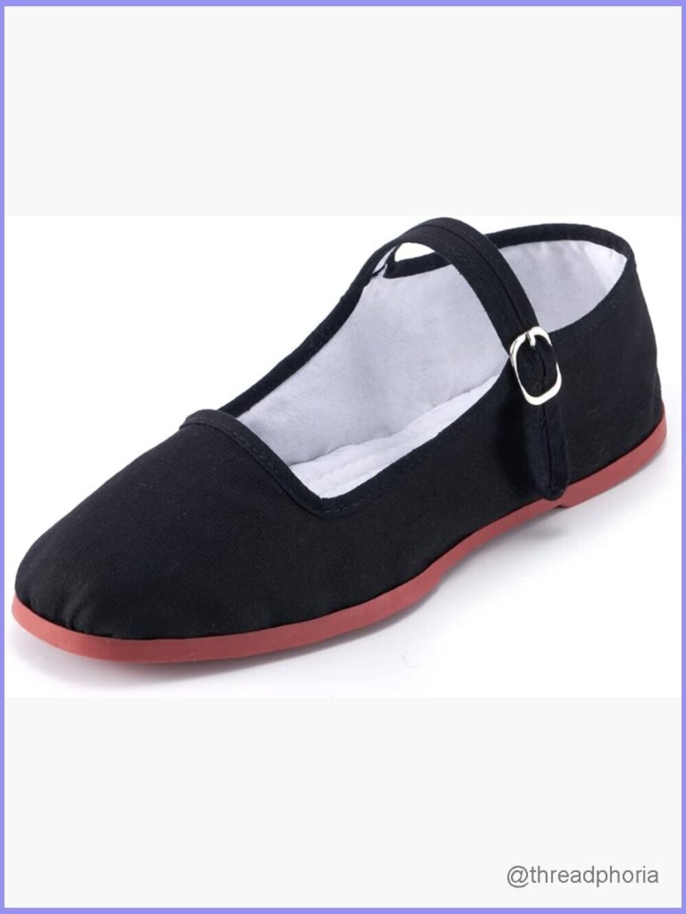 Classic China Flats, Casual Mary Jane Shoes, Cotton Tai Chi Flats